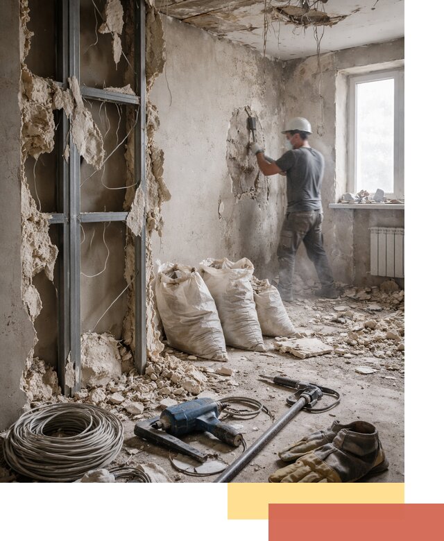 Профессиональный демонтаж зданий и конструкций в калуге