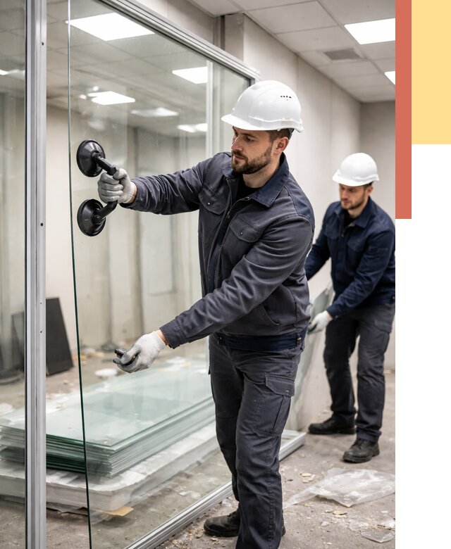 Демонтаж стеклянных перегородок в калуге от 3236 руб. — быстро и недорого | ОТДЕЛОЧНИК-Клг