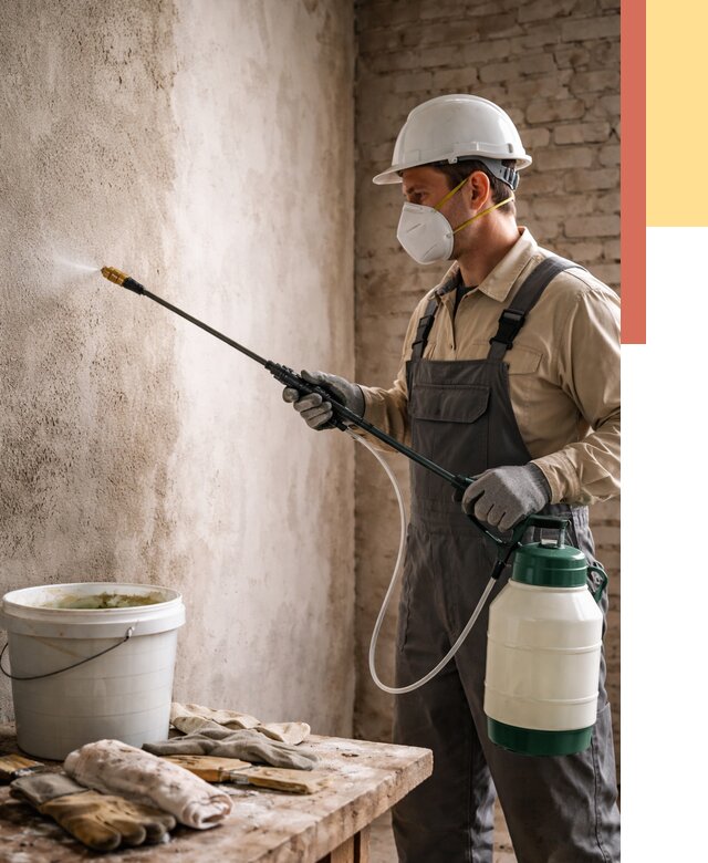 Антисептическая обработка стен в калуге от 1214 руб. — быстро и недорого | ОТДЕЛОЧНИК-Клг