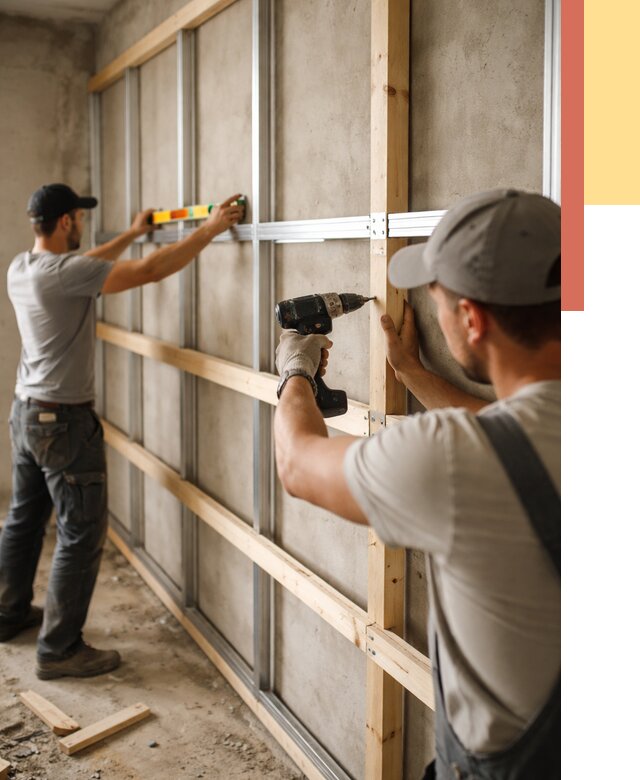 Устройство обрешетки под панели в калуге от 2124 руб. — монтаж под ключ | ОТДЕЛОЧНИК-Клг