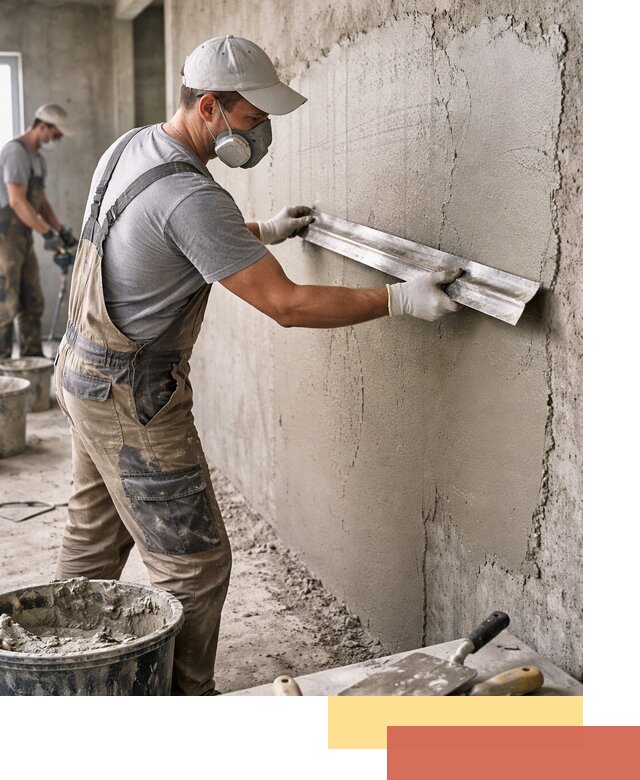 Штукатурка бетонных стен в калуге качественно и долговечно