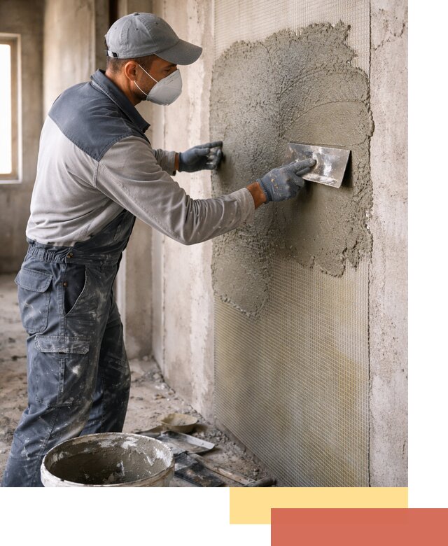 Штукатурка стен по сетке в калуге под ключ качественно и быстро