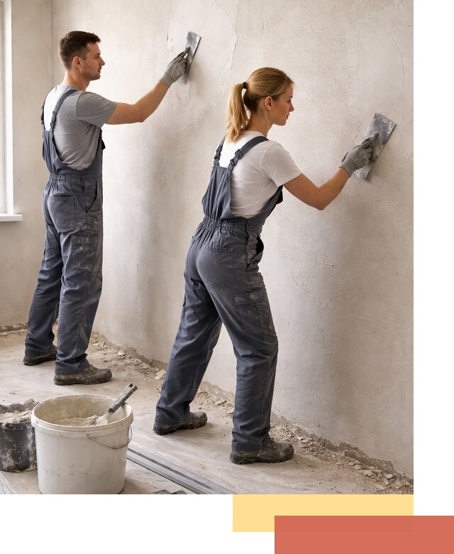 Штукатурка стен под обои в калуге профессионально и быстро