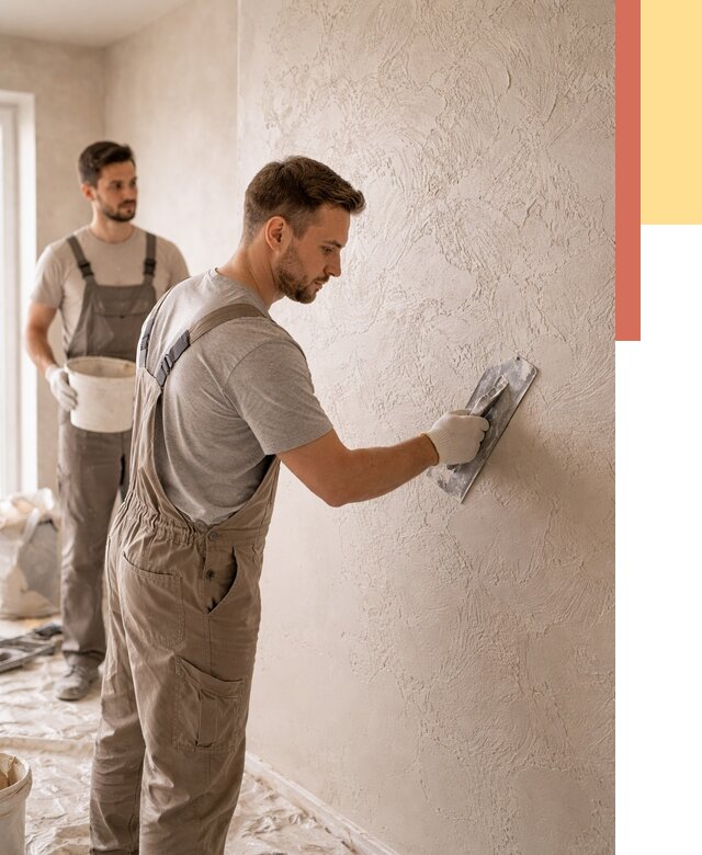 Фактурная штукатурка стен в калуге от 4248 руб./м² — заказать под ключ | ОТДЕЛОЧНИК-Клг