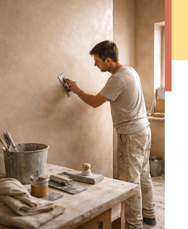 Марокканская штукатурка таделакт в калуге под ключ от 4248 руб. | ОТДЕЛОЧНИК-Клг