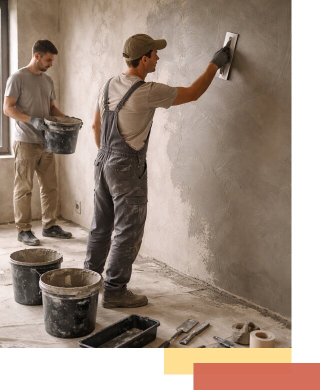 Нанесение микроцемента на стены в калуге качественно и быстро