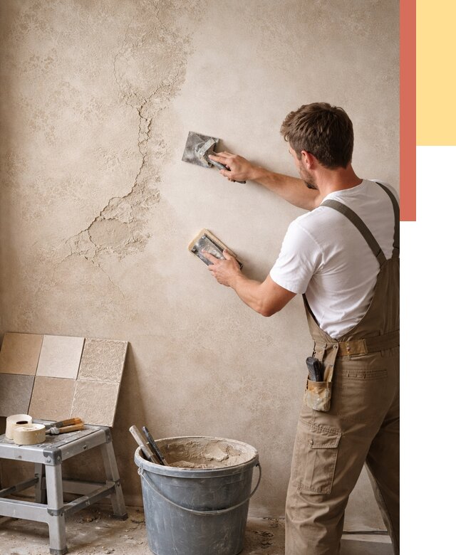 Ремонт декоративной штукатурки в калуге от 4551 руб. под ключ | ОТДЕЛОЧНИК-Клг