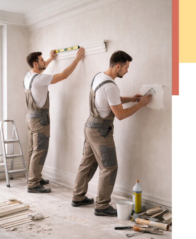 Монтаж лепнины на стены в калуге от 4551 руб. — недорого, быстро | ОТДЕЛОЧНИК-Клг