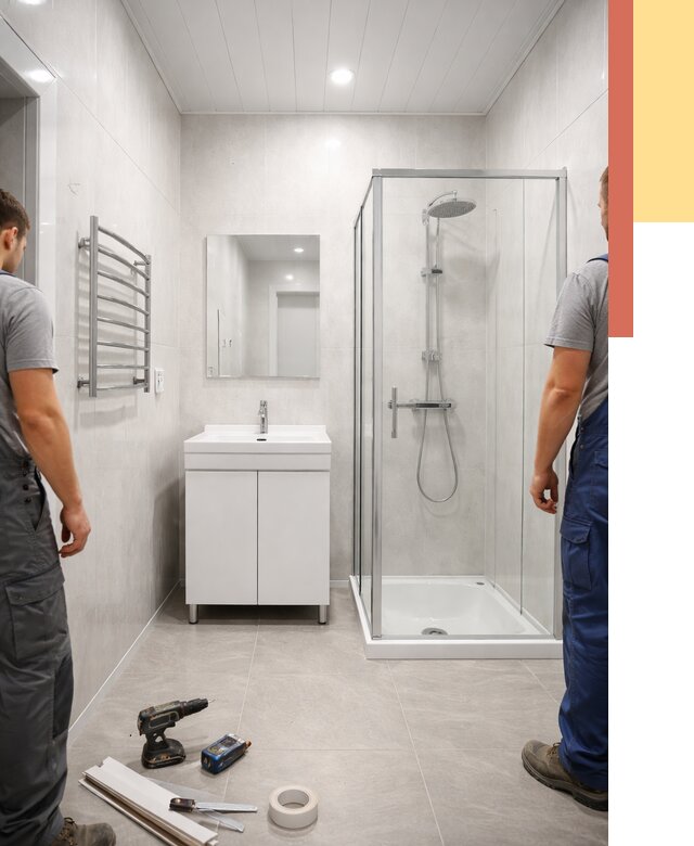 Отделка ванной комнаты панелями ПВХ в калуге от 4551 руб. за м2 | ОТДЕЛОЧНИК-Клг