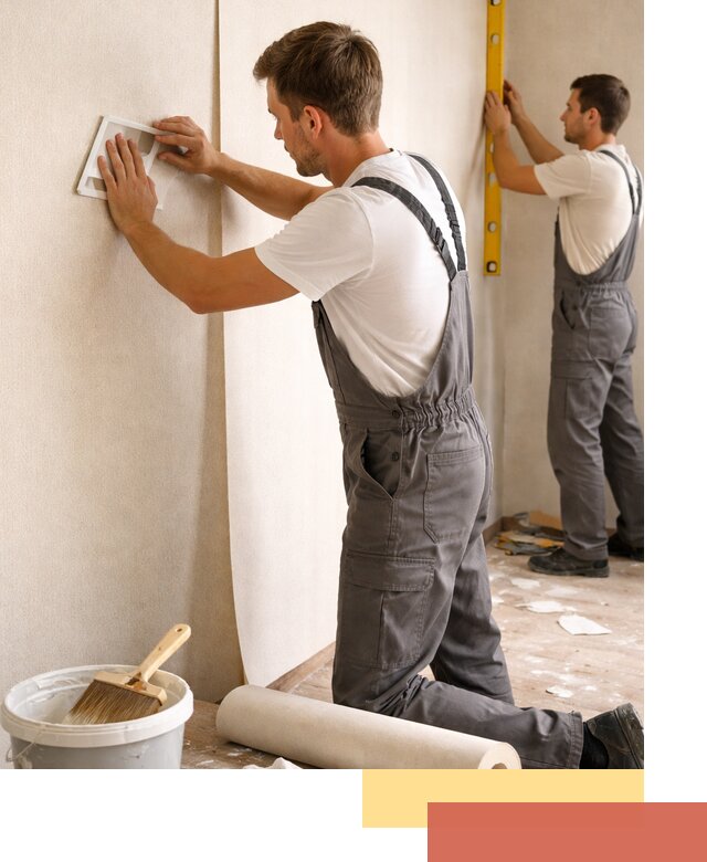 Поклейка бумажных обоев в калуге качественно и недорого