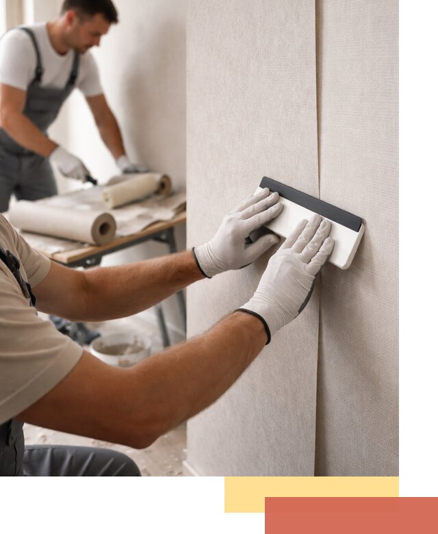 Поклейка обоев под покраску в калуге профессионально и быстро