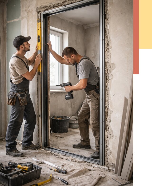 Закладка дверного проема в калуге от 3540 руб. — быстро и недорого | ОТДЕЛОЧНИК-Клг