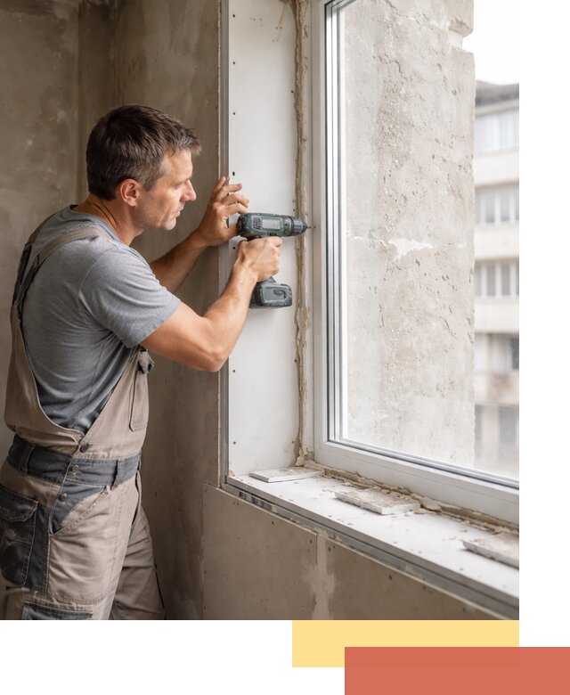 Монтаж гипсокартонных откосов в калуге под ключ