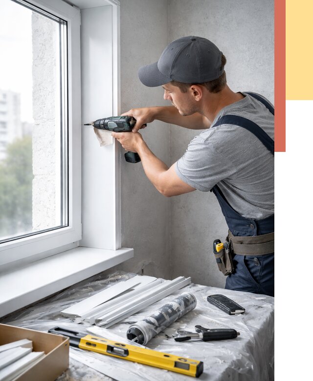 Установка пластиковых откосов в калуге от 2276 руб. | ОТДЕЛОЧНИК-Клг монтаж, быстро и недорого