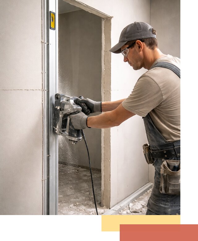 Устройство дверного проема в перегородке в калуге