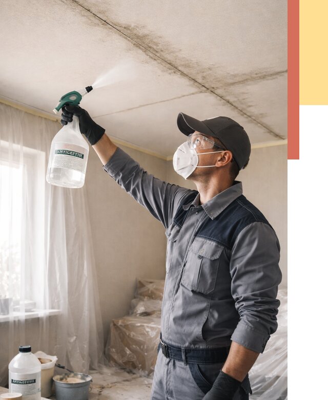 Антисептическая обработка потолка в калуге от 2529 руб. | ОТДЕЛОЧНИК-Клг