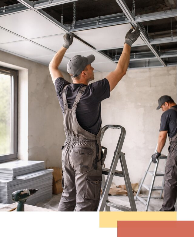 Монтаж кассетного потолка в калуге качественно и быстро