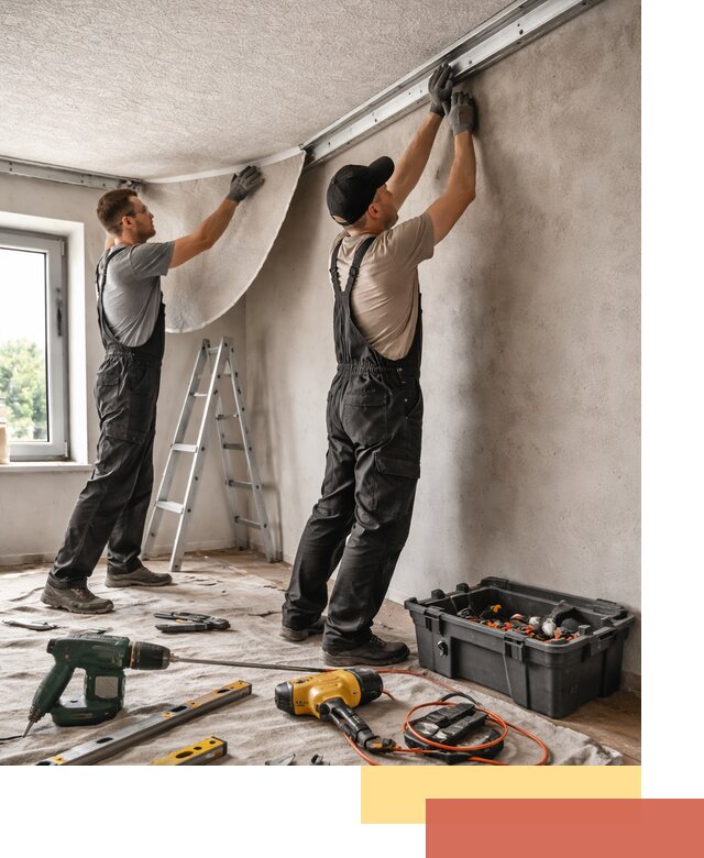 Монтаж фактурного натяжного потолка в калуге качественно и быстро