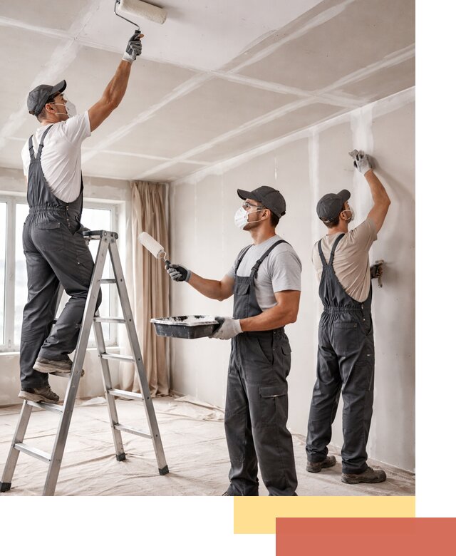 Покраска потолка из гипсокартона в калуге качественно и недорого